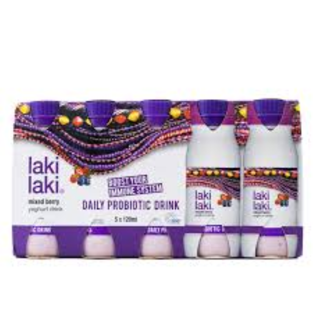 LAKI LAKI 120ML PROBIOTIC YOGHURT MIXED BERRY